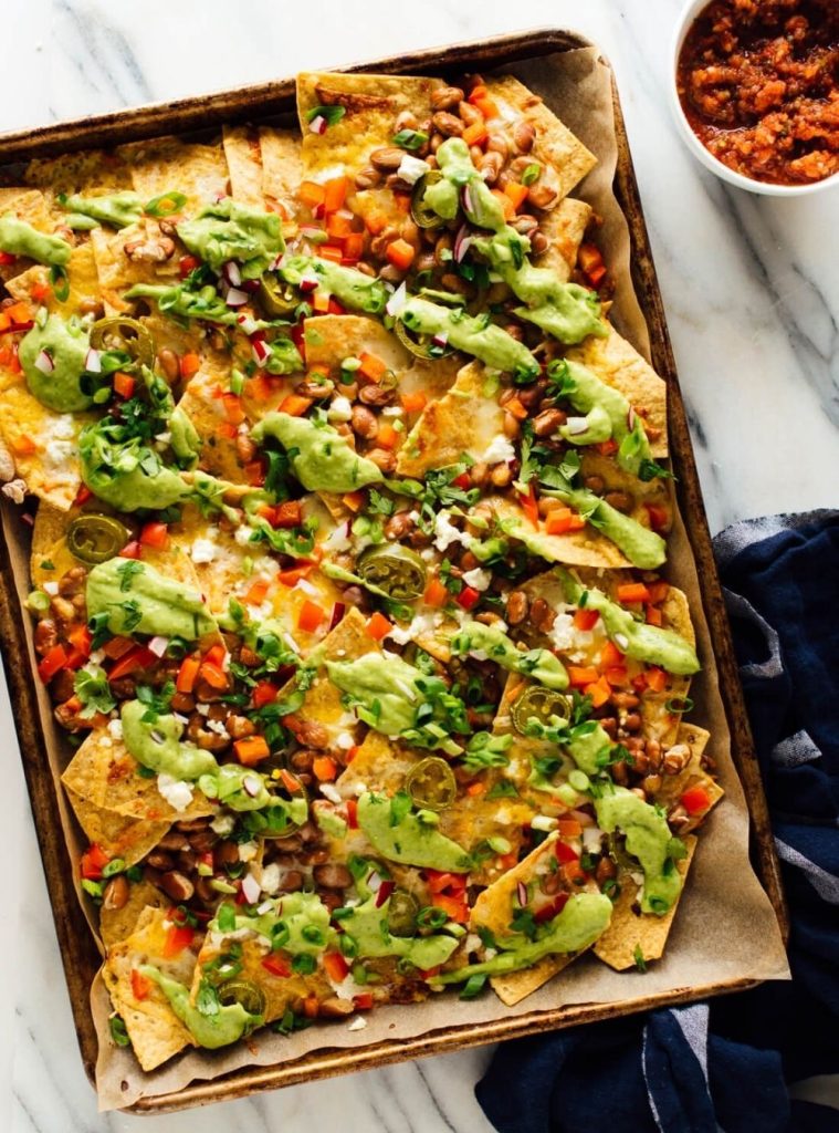 Loaded Veggie Nachos