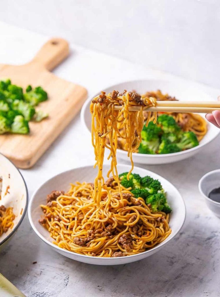 Beef Ramen Stir Fry