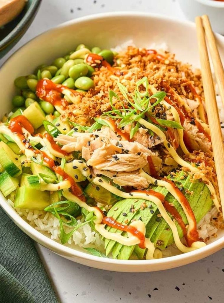 Spicy Tuna Rice Bowl