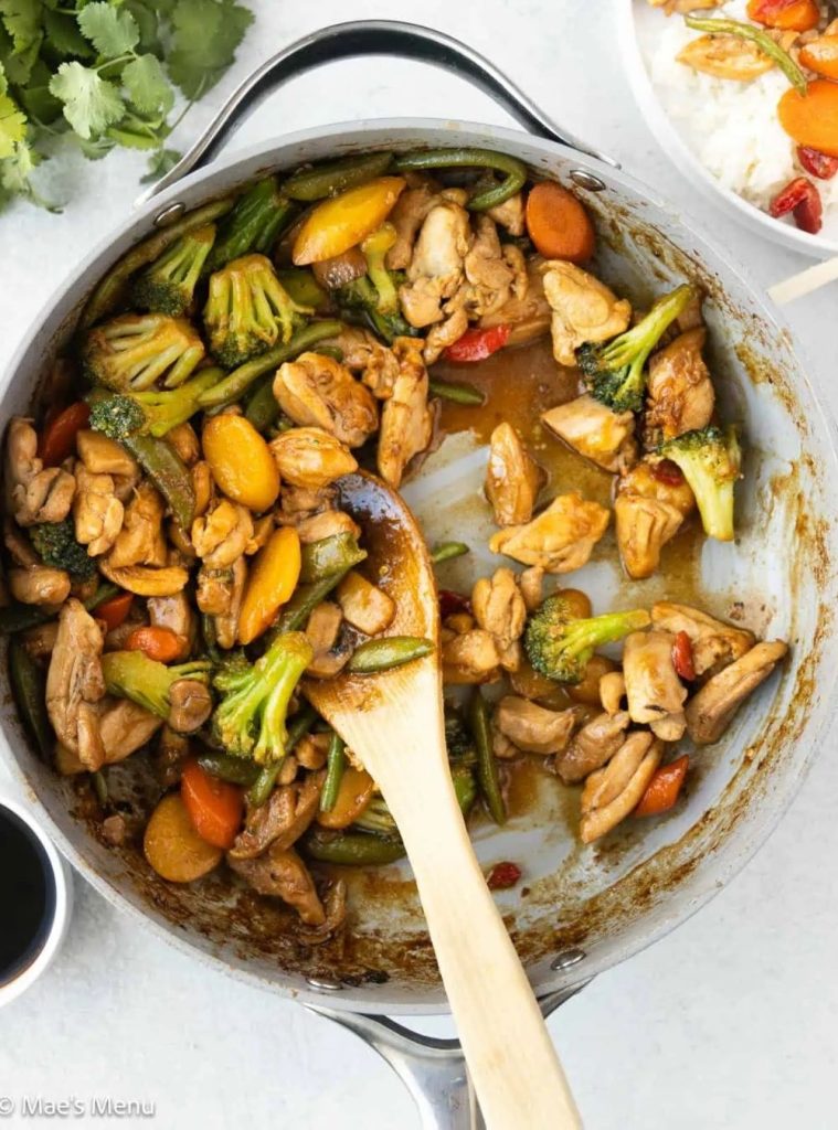 Chicken Stir Fry with Frozen Vegetables