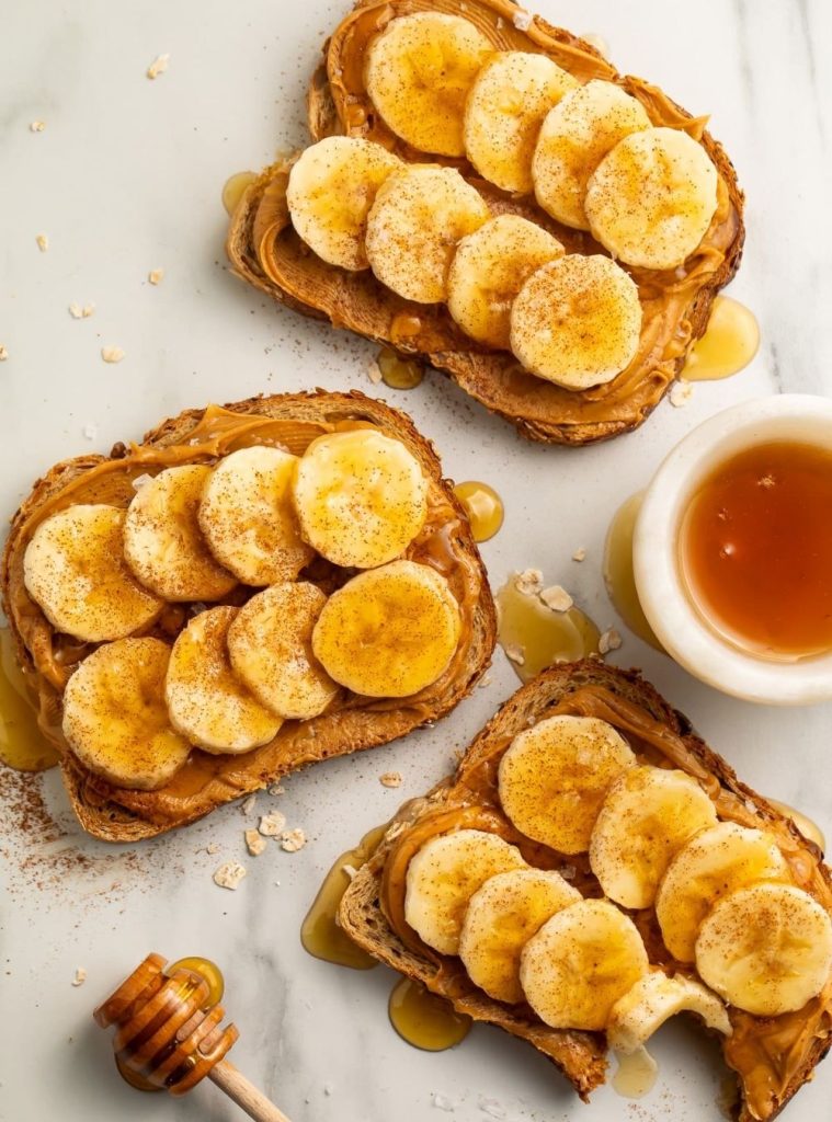 Peanut Butter Banana Toast
