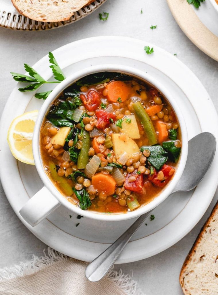 Hearty Vegan Lentil Soup