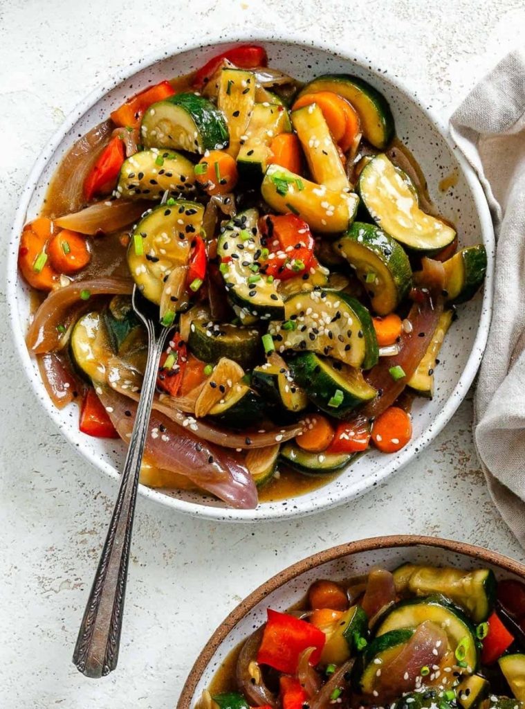 Easy Zucchini Stir Fry