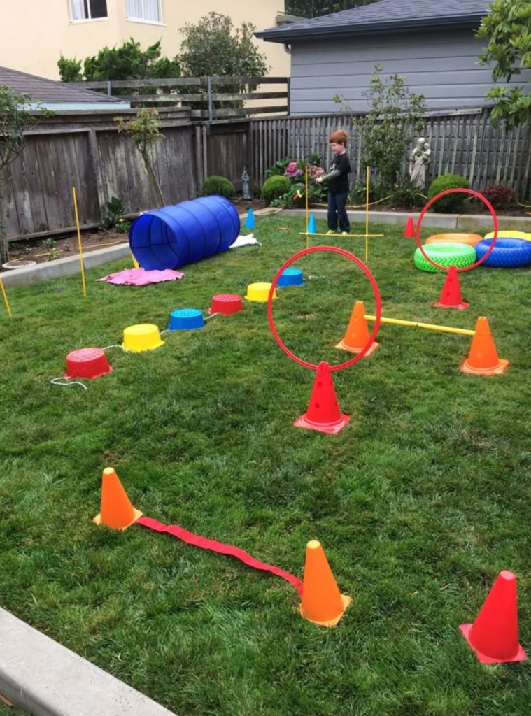 DIY Outdoor Obstacle Course