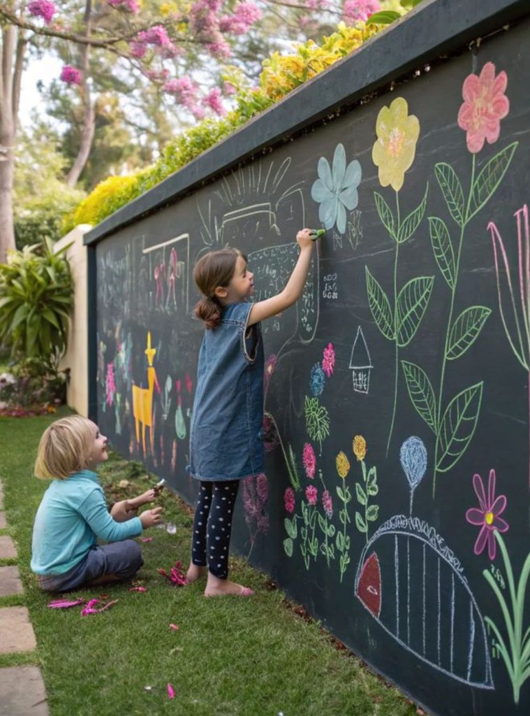 Outdoor Chalkboard Panel