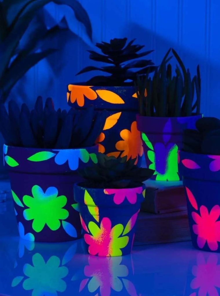 Glow-in-the-Dark Planters