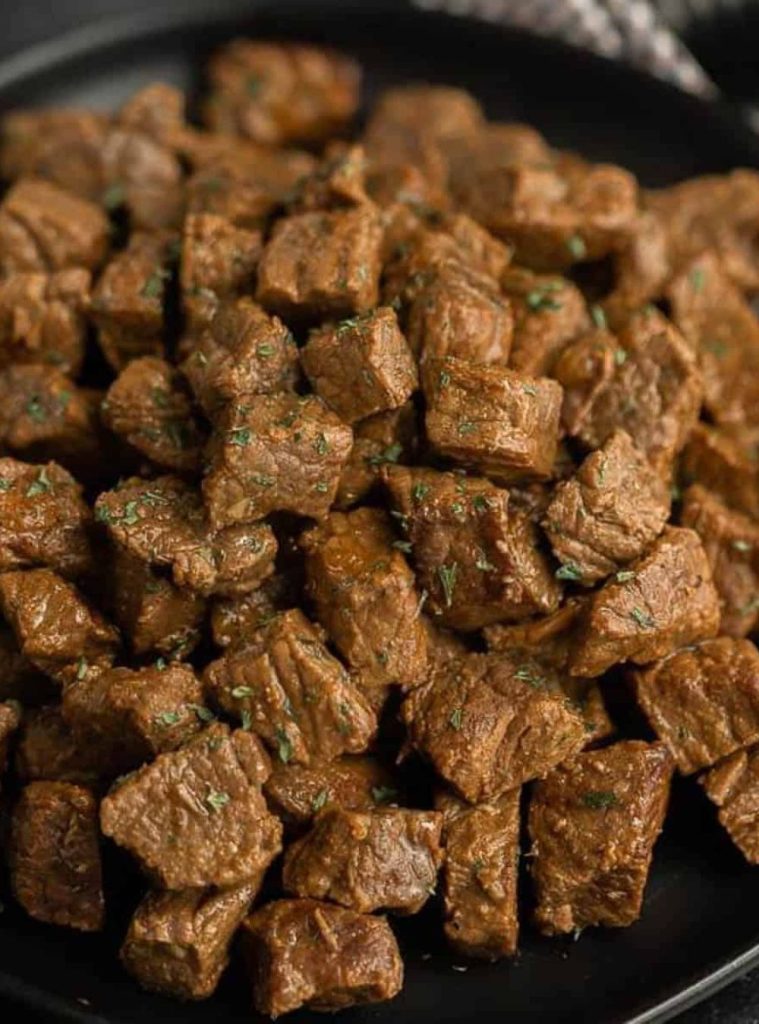 crockpot steak bites