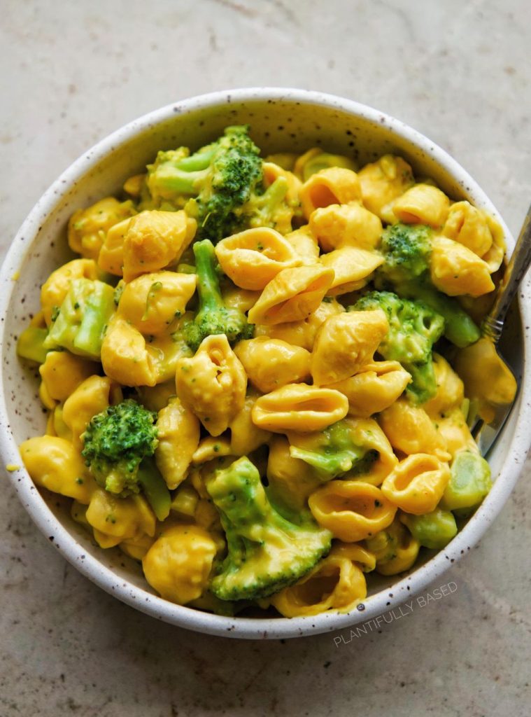 High Protein Vegan Mac and Cheese