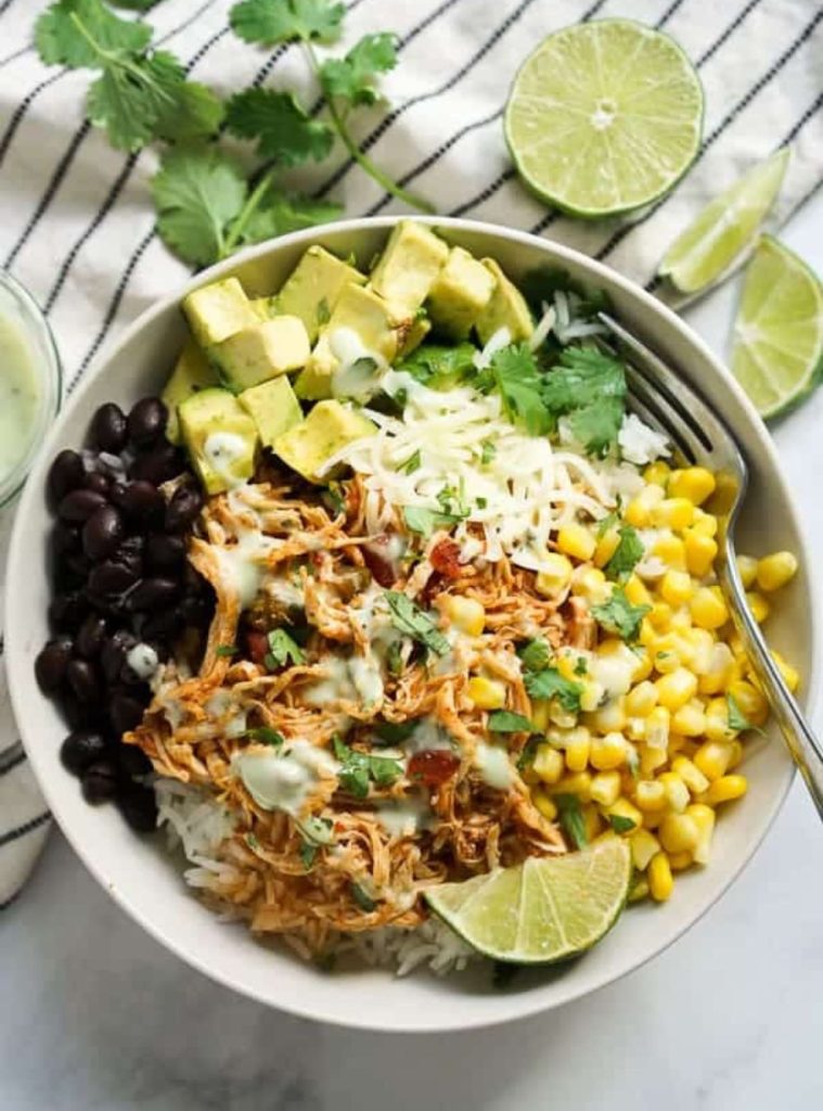 chicken burrito bowl