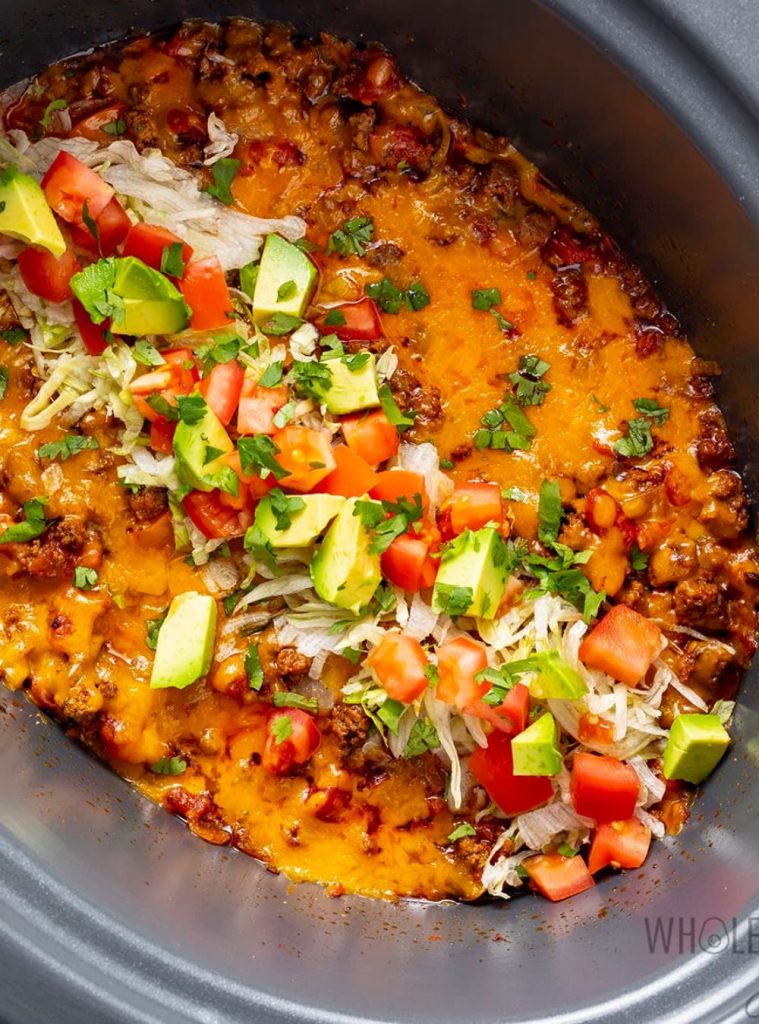 keto taco casserole