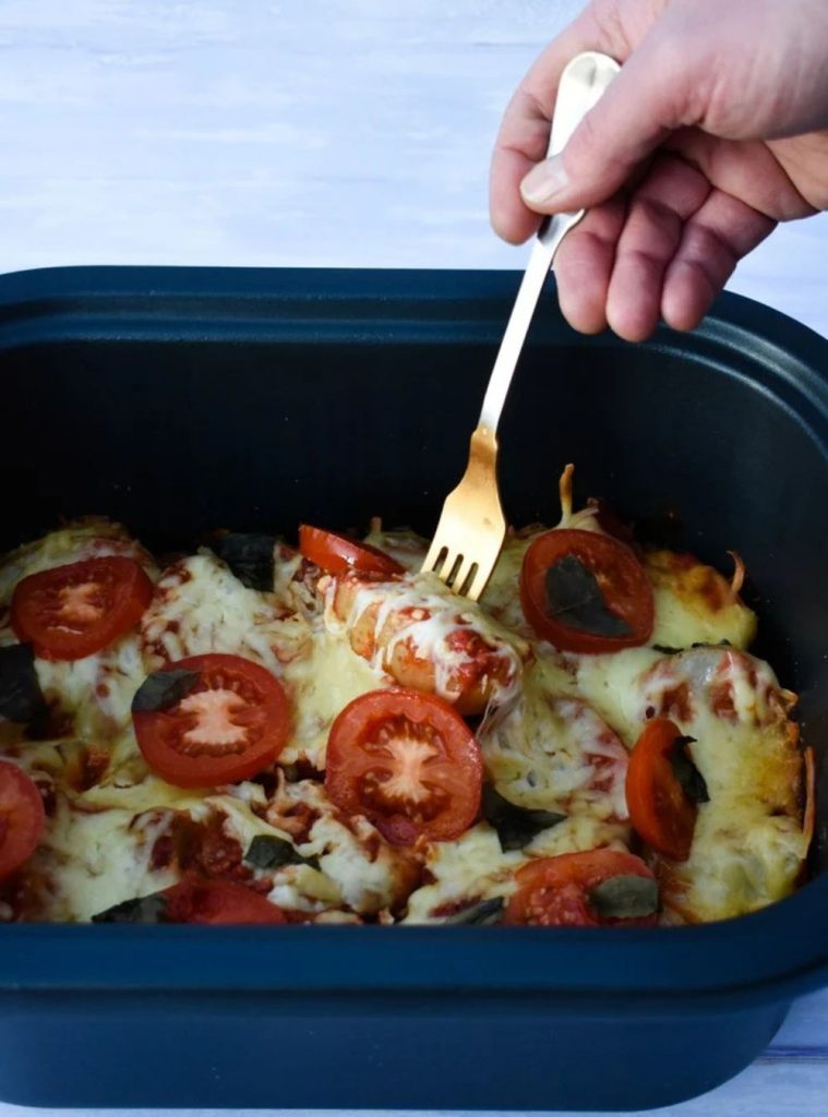 slow cooker pizza potato
