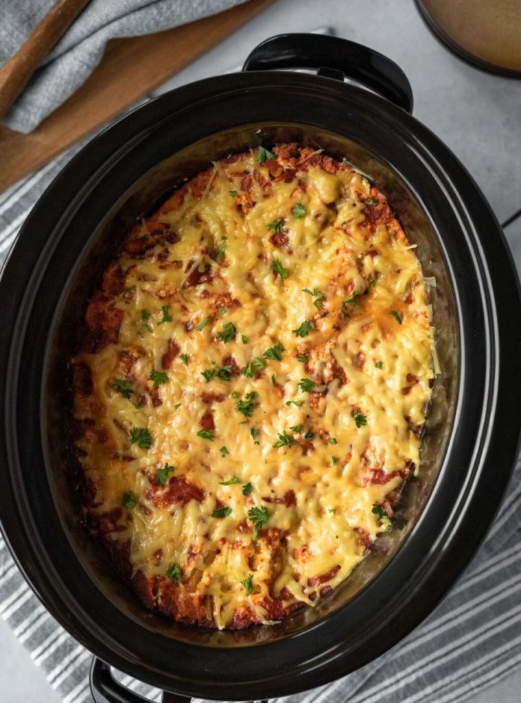 vegan crockpot lasagna

