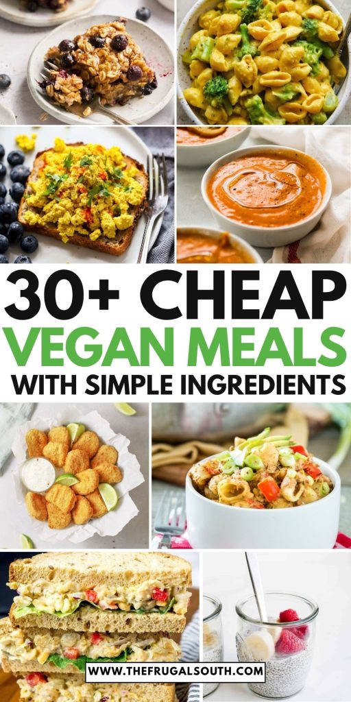 Cheap Vegan Meals