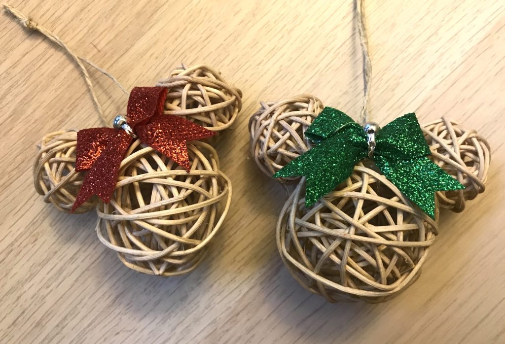 diy minnie mouse ornaments